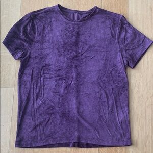 Purple Terry Men’s Tee